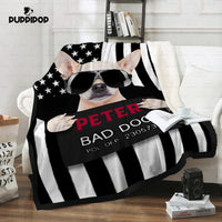 Thumbnail for Personalized Dog Gift Idea - Chihuahua The Bad Dog For Dog Lovers - Fleece Blanket