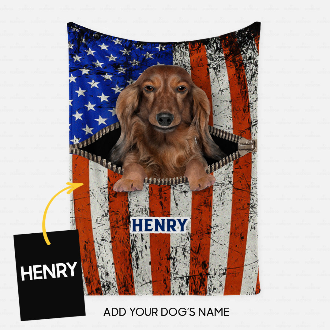 Personalized Dog Gift Idea - Dog Looks Angry For Dog Lovers - Fleece Blanket