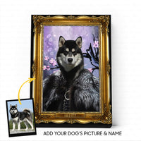 Thumbnail for Personalized Canvas Gift Idea - Royal Dog's Portrait 10 - Matte Canvas