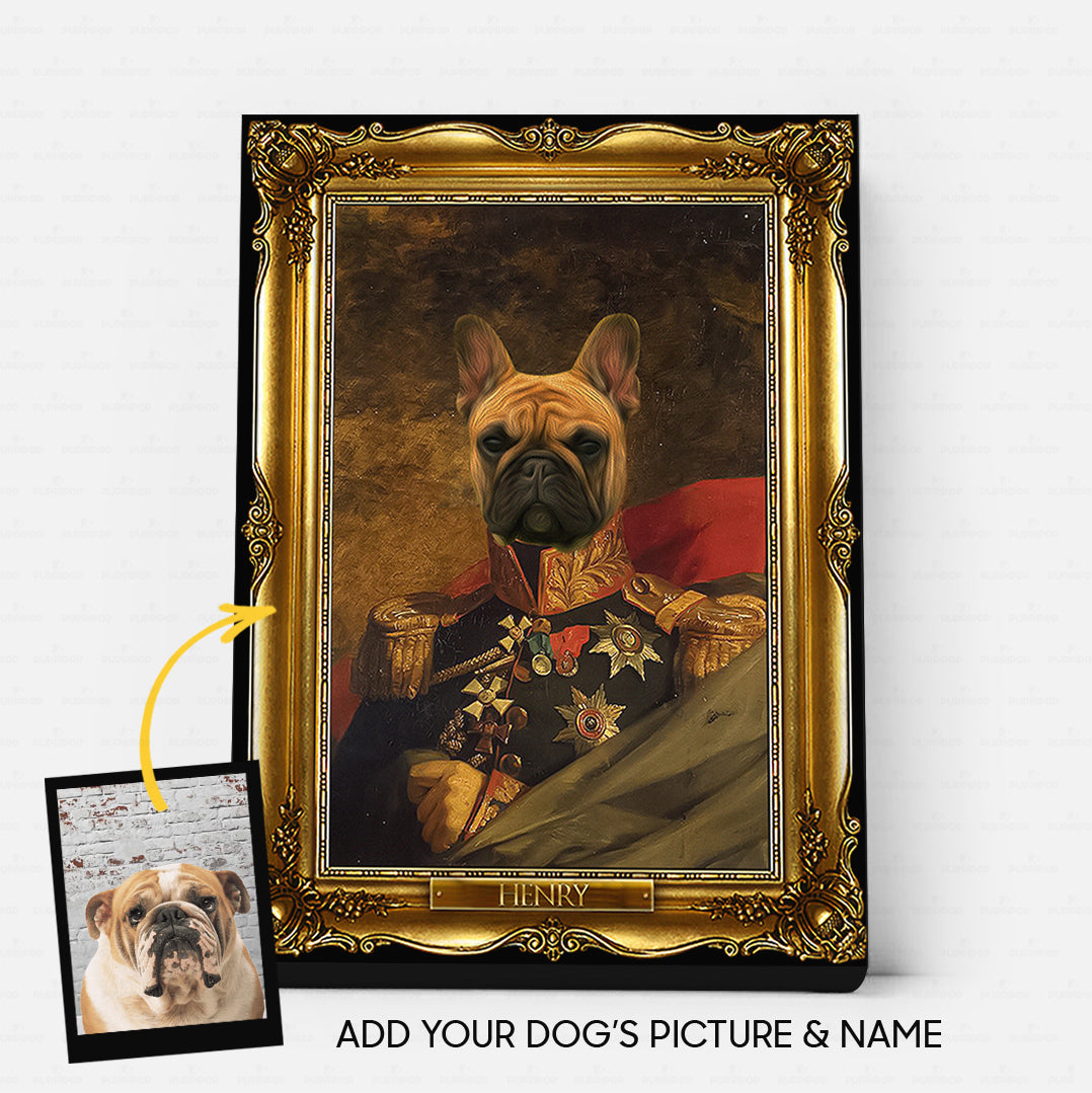 Personalized Dog Gift Idea - Royal Dog's Portrait 42 For Dog Lovers - Matte Canvas
