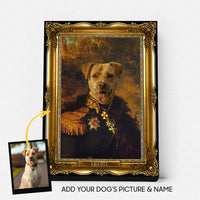 Thumbnail for Personalized Dog Gift Idea - Royal Dog's Portrait 45 For Dog Lovers - Matte Canvas