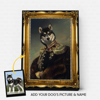 Thumbnail for Personalized Dog Gift Idea - Royal Dog's Portrait 47 For Dog Lovers - Matte Canvas
