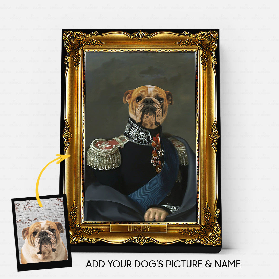 Personalized Dog Gift Idea - Royal Dog's Portrait 48 For Dog Lovers - Matte Canvas