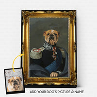 Thumbnail for Personalized Dog Gift Idea - Royal Dog's Portrait 48 For Dog Lovers - Matte Canvas