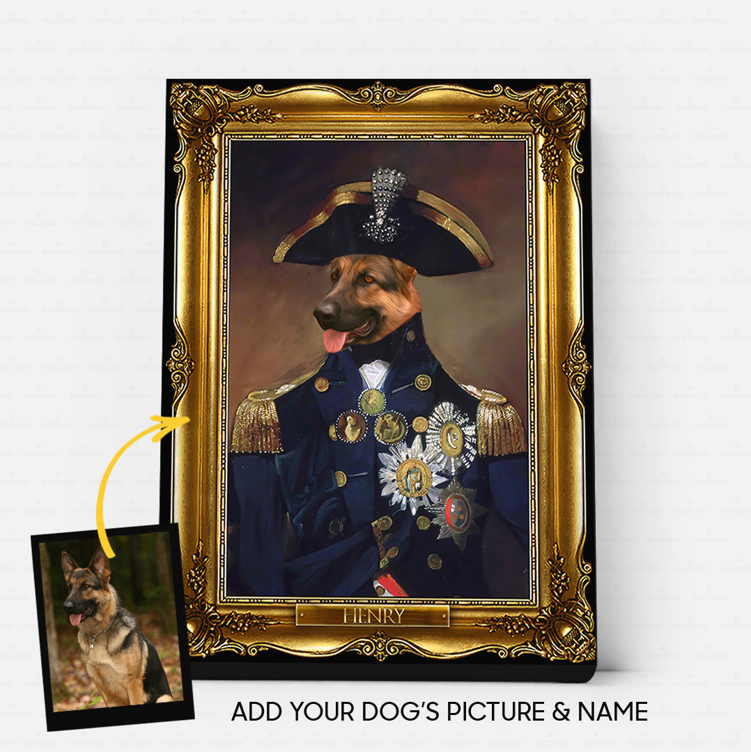 Personalized Dog Gift Idea - Royal Dog's Portrait 50 For Dog Lovers - Matte Canvas