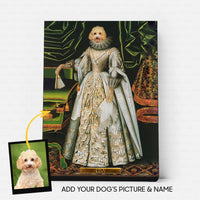 Thumbnail for Personalized Dog Gift Idea - Royal Dog's Portrait 61 For Dog Lovers - Matte Canvas