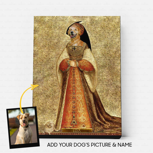 Personalized Dog Gift Idea - Royal Dog's Portrait 68 For Dog Lovers - Matte Canvas