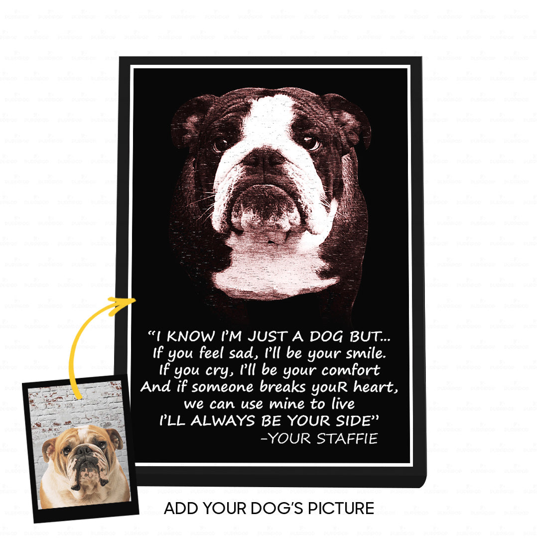 Personalized Dog Gift Idea - I'll Always Be Your Side 1 For Dog Lovers - Matte Canvas