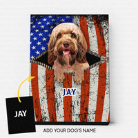 Thumbnail for Personalized Gift Canvas For Dog Lovers - Dog Looks Old - Matte Canvas