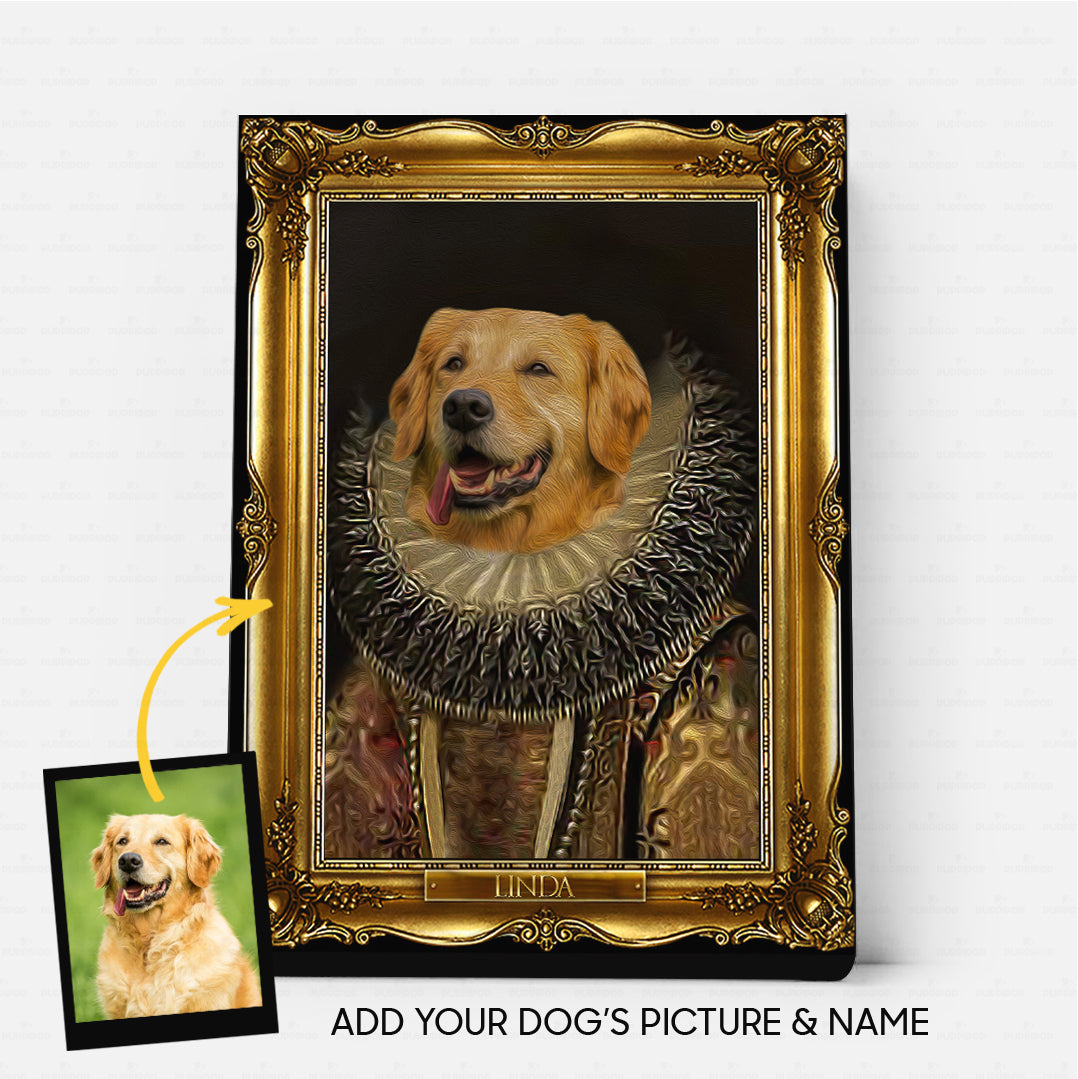 Personalized Dog Gift Idea - Royal Dog's Portrait 31 For Dog Lovers - Matte Canvas