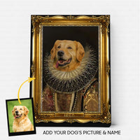 Thumbnail for Personalized Dog Gift Idea - Royal Dog's Portrait 31 For Dog Lovers - Matte Canvas