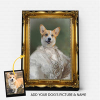 Thumbnail for Personalized Dog Gift Idea - Royal Dog's Portrait 36 For Dog Lovers - Matte Canvas
