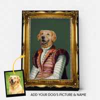 Thumbnail for Personalized Dog Gift Idea - Royal Dog's Portrait 39 For Dog Lovers - Matte Canvas
