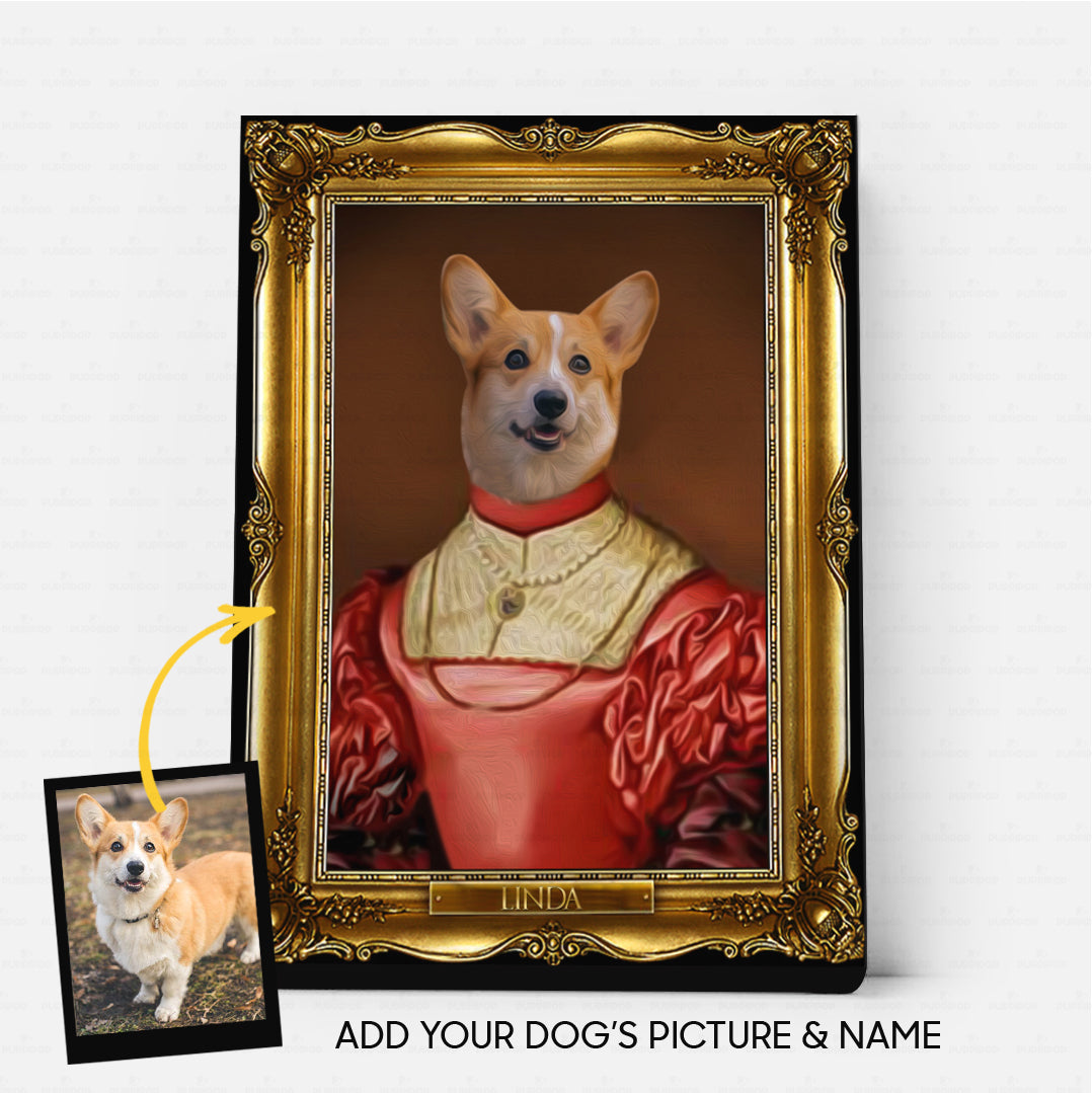 Personalized Dog Gift Idea - Royal Dog's Portrait 40 For Dog Lovers - Matte Canvas