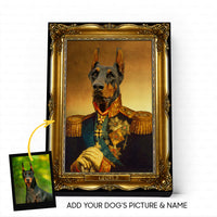 Thumbnail for Personalized Dog Gift Idea - Royal Dog's Portrait 1 For Dog Lovers - Matte Canvas