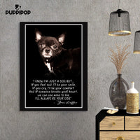 Thumbnail for Personalized Dog Gift Idea - I'll Always Be Your Side 2 For Dog Lovers - Matte Canvas