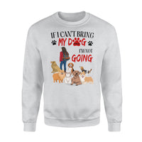 Thumbnail for Personalized Dog Gift Idea - If I Can't Bring My Dog For Dog Mom - Standard Crew Neck Sweatshirt