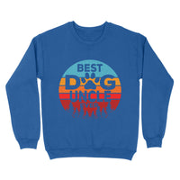 Thumbnail for Retro Gift For Dog Lover - Best Dog Uncle Ever - Standard Crew Neck Sweatshirt