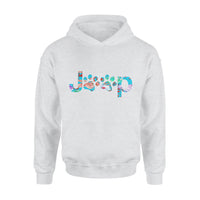 Thumbnail for Hobbies Gift Idea - Paw Prints Dogs, Owner Women Girl - Standard Hoodie