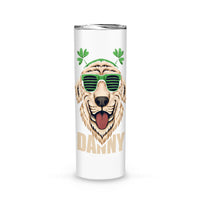 Thumbnail for Personalized St. Patrick Gift Idea - Coolest Golden Retriever For Dog Lovers - Tumbler