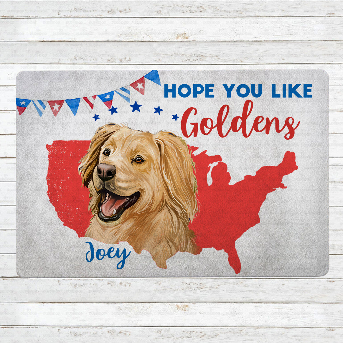 Personalized Do Gift - Hope You Like Goldens Gift For Dog Lovers - Doormat