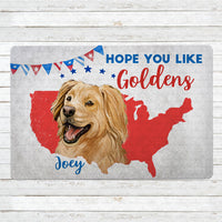 Thumbnail for Personalized Do Gift - Hope You Like Goldens Gift For Dog Lovers - Doormat