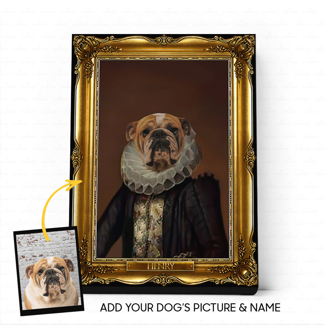 Personalized Dog Gift Idea - Royal Dog's Portrait 7 For Dog Lovers - Matte Canvas