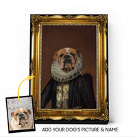 Thumbnail for Personalized Dog Gift Idea - Royal Dog's Portrait 7 For Dog Lovers - Matte Canvas