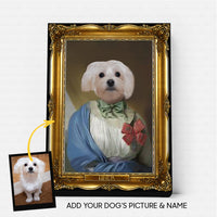 Thumbnail for Personalized Dog Gift Idea - Royal Dog's Portrait 23 For Dog Lovers - Matte Canvas