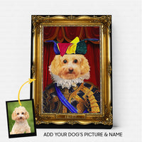 Thumbnail for Personalized Canvas Gift  For Dog Lovers - Royal Dog's Portrait 17 - Matte Canvas