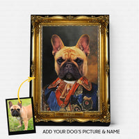 Thumbnail for Personalized Dog Gift Idea - Royal Dog's Portrait 16 For Dog Lovers - Matte Canvas