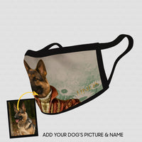 Thumbnail for Personalized Dog Gift Idea - Royal Dog's Portrait 35 For Dog Lovers - Cloth Mask