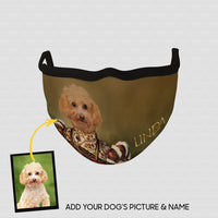 Thumbnail for Personalized Dog Gift Idea - Royal Dog's Portrait 39 For Dog Lovers - Cloth Mask