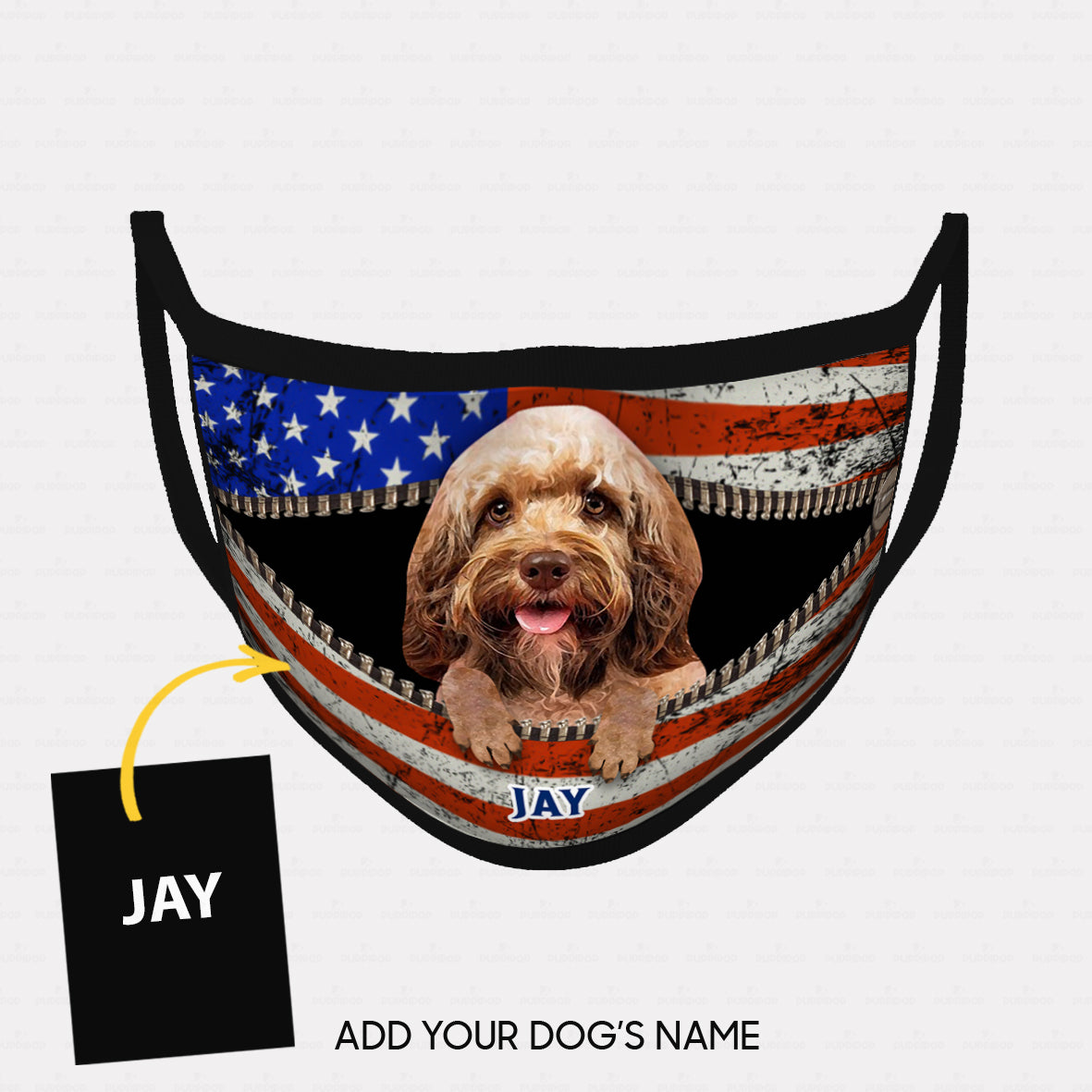 Personalized Dog Gift Idea - Dog Looks Old For Dog Lovers - Cloth Mask