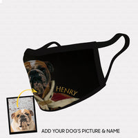 Thumbnail for Personalized Dog Gift Idea - Royal Dog's Portrait 15 For Dog Lovers - Cloth Mask