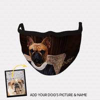 Thumbnail for Personalized Dog Gift Idea - Royal Dog's Portrait 16 For Dog Lovers - Cloth Mask