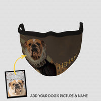 Thumbnail for Personalized Dog Gift Idea - Royal Dog's Portrait 26 For Dog Lovers - Cloth Mask
