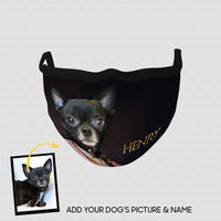 Thumbnail for Personalized Dog Gift Idea - Royal Dog's Portrait 18 For Dog Lovers - Cloth Mask