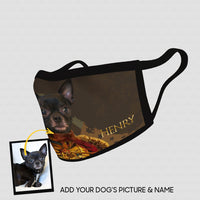 Thumbnail for Personalized Dog Gift Idea - Royal Dog's Portrait 27 For Dog Lovers - Cloth Mask