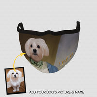 Thumbnail for Personalized Dog Gift Idea - Royal Dog's Portrait 34 For Dog Lovers - Cloth Mask