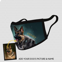 Thumbnail for Personalized Dog Gift Idea - Royal Dog's Portrait 19 For Dog Lovers - Cloth Mask