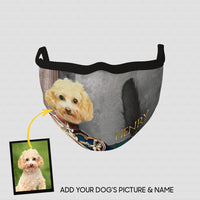 Thumbnail for Personalized Dog Gift Idea - Royal Dog's Portrait 55 For Dog Lovers - Cloth Mask