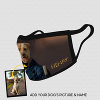 Thumbnail for Personalized Dog Gift Idea - Royal Dog's Portrait 66 For Dog Lovers - Cloth Mask