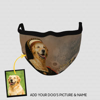 Thumbnail for Personalized Dog Gift Idea - Royal Dog's Portrait 78 For Dog Lovers - Cloth Mask