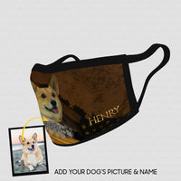 Thumbnail for Personalized Dog Gift Idea - Royal Dog's Portrait 57 For Dog Lovers - Cloth Mask