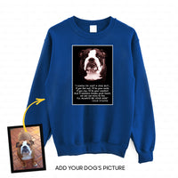 Thumbnail for Personalized Dog Gift Idea - I'll Always Be Your Side 1 For Dog Lovers - Standard Crew Neck Sweatshirt