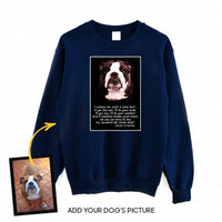 Thumbnail for Personalized Dog Gift Idea - I'll Always Be Your Side 1 For Dog Lovers - Standard Crew Neck Sweatshirt