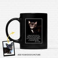 Thumbnail for Personalized Dog Gift Idea - I'll Always Be Your Side 2 For Dog Lovers - Black Mug