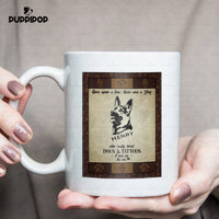 Thumbnail for Custom Dog Mug - Personalized Dogs And Tattoos Gift For Dad - White Mug