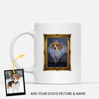 Thumbnail for Personalized Dog Gift Idea - Royal Dog's Portrait 27 For Dog Lovers - White Mug